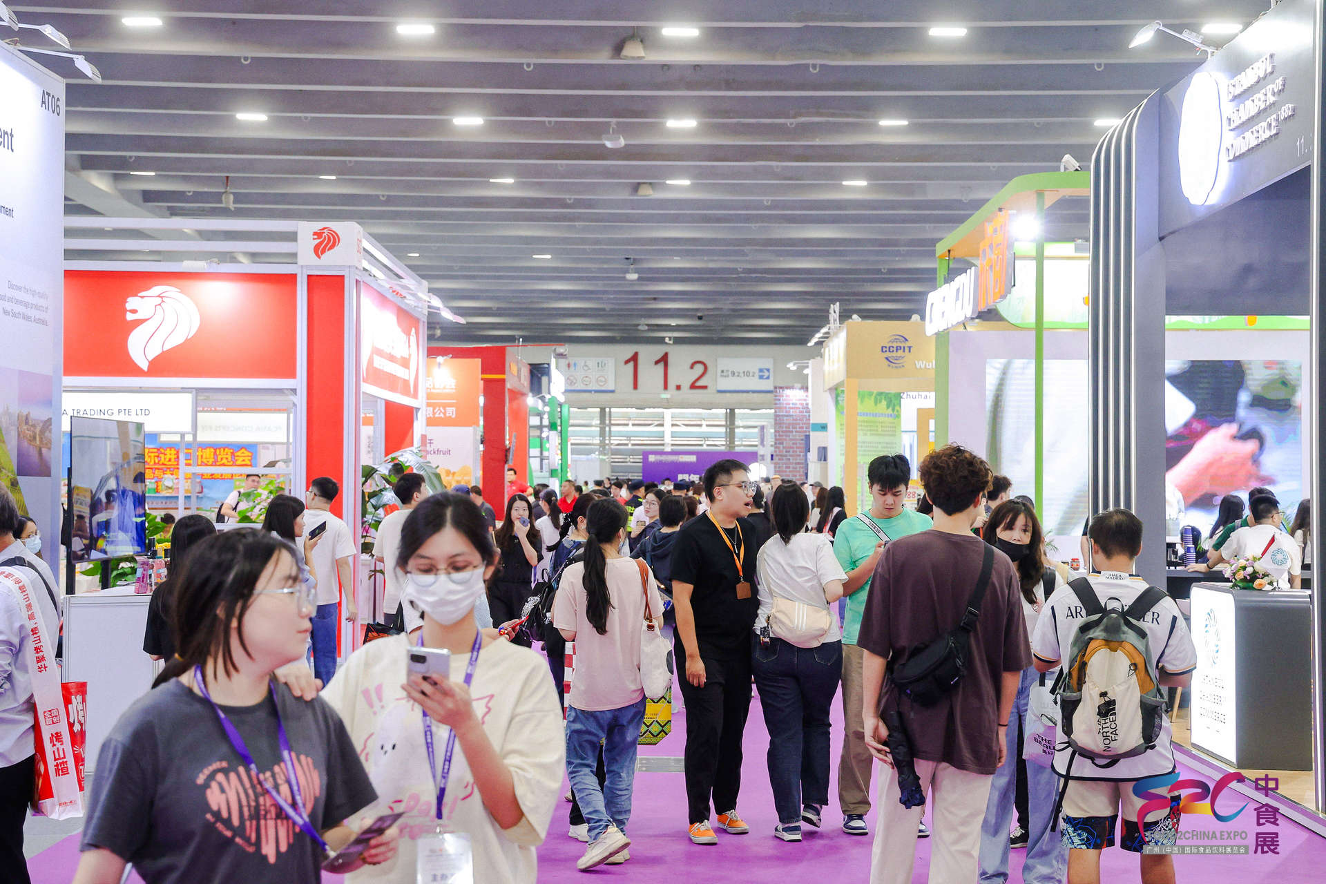 往屆廣州中食展現(xiàn)場(chǎng)