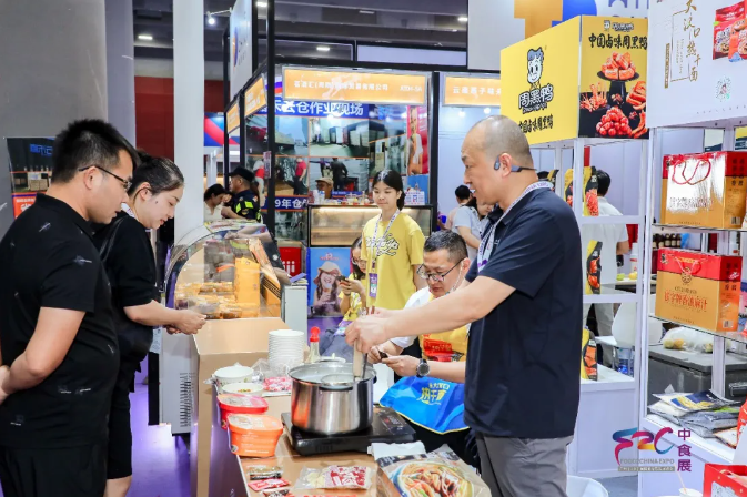 武漢展團連續(xù)三年參展！F2C中食展?(廣州)如何讓地方味道成為國際名片