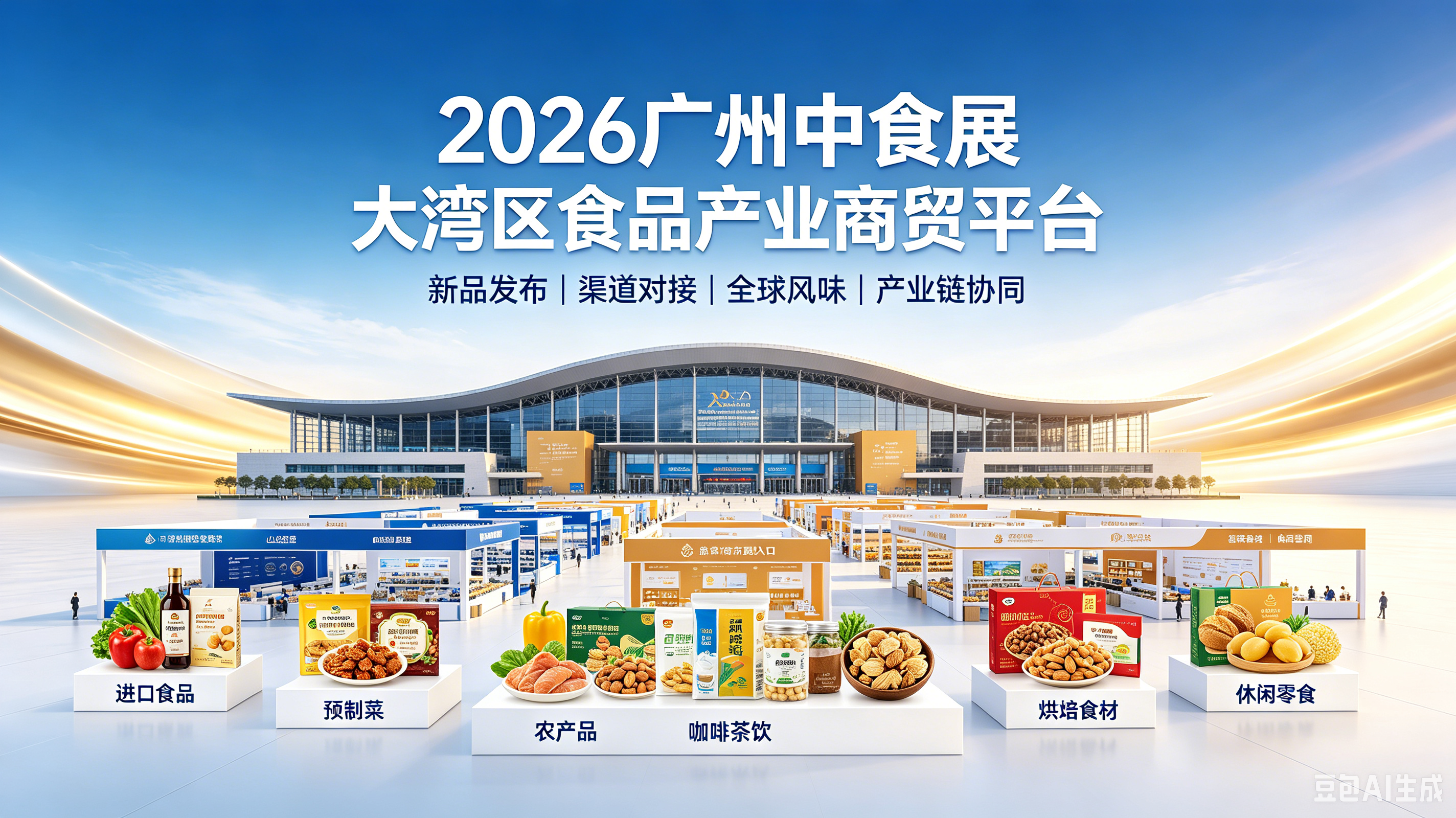 2026 廣州中食展重磅啟幕，大灣區(qū)食品產(chǎn)業(yè)黃金商貿(mào)平臺正式登場