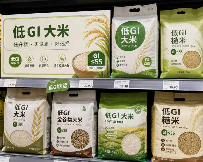 把“低GI”塞進(jìn)米袋，這一波糧油贏麻了